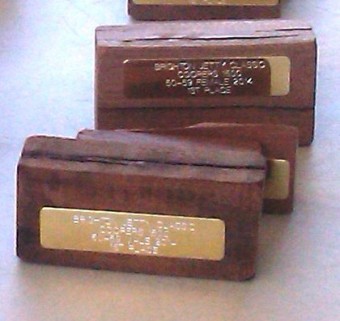 Engrave Plates for Custom Trophy / Award