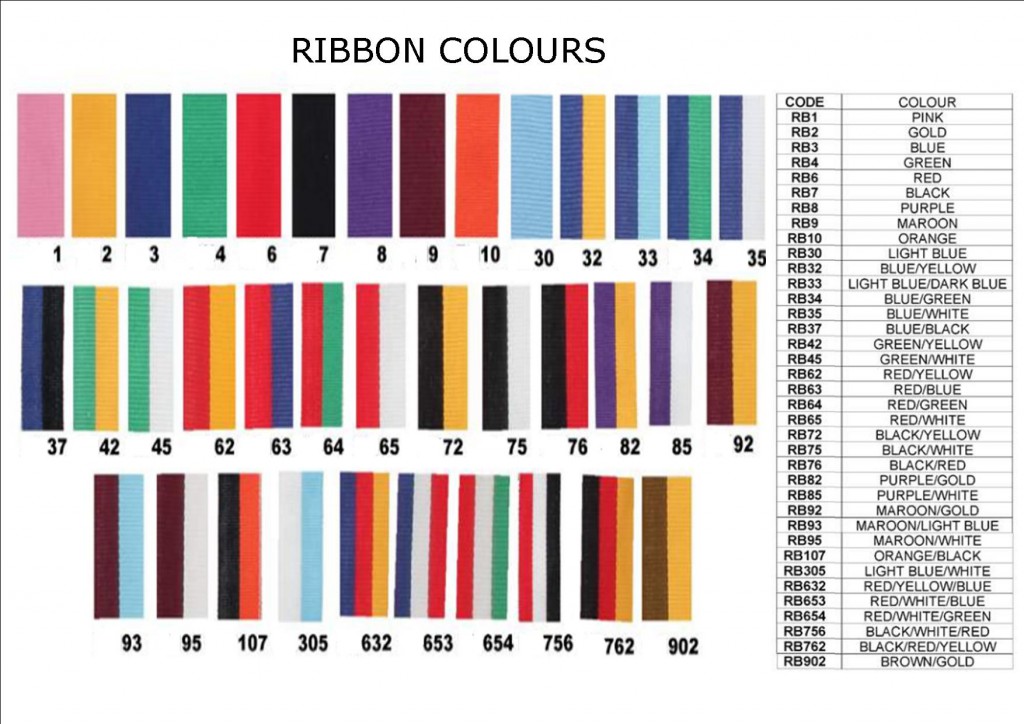Ribbon Colours